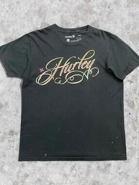 Hurley Cursive Spellout Graphic T-Shirt
